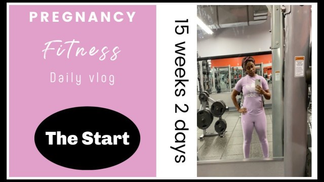 'Prenatal Fitness Journey | 15 weeks and 2 days pregnant'