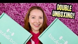 'BARBELLA BOX UNBOXING | FEBRUARY & MARCH 2021 | WOMENS FITNESS SUBSCRIPTION'