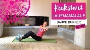 'Bauch Burner: Kickstart 2021 - 4 Wochen-Workout-Programm'