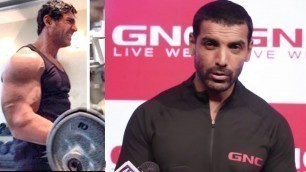 'John Abraham Gives Tips To Build A Good Physique'