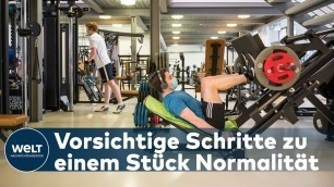 'CORONA-MODELLVERSUCH: Wie ein Fitness-Club im Saarland wieder öffnen kann | WELT Interview'