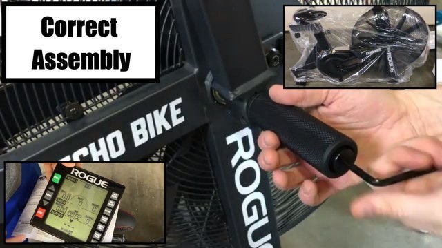 'Rogue Echo Bike Unboxing and Assembly'