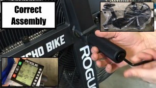 'Rogue Echo Bike Unboxing and Assembly'