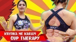 'Kritika Ne Karayi Cup Therapy | Family Fitness @Armaan Malik'