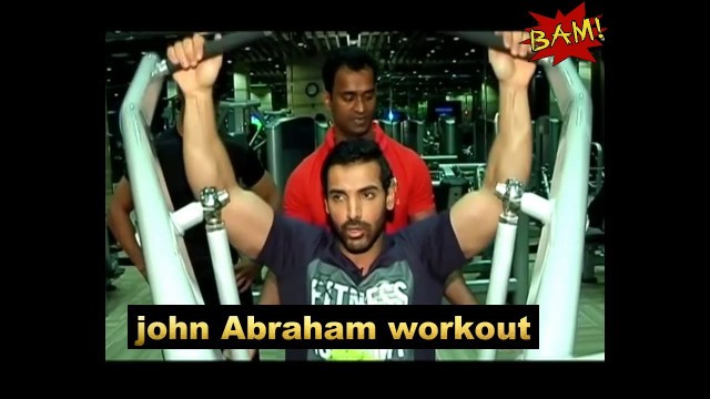 'John Abraham\'s biggest Bollywood hunk gym workout tips and tricks, routine,plan, heavy lifting era'