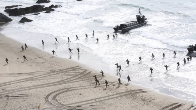 'Royal Marines Storm Beach During Exercise Trident Juncture [HD]'