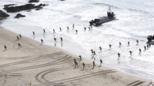 'Royal Marines Storm Beach During Exercise Trident Juncture [HD]'