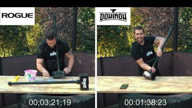 'Rogue Fitness Vs Don Iron - Adjustable Sledgehammer Comparison'