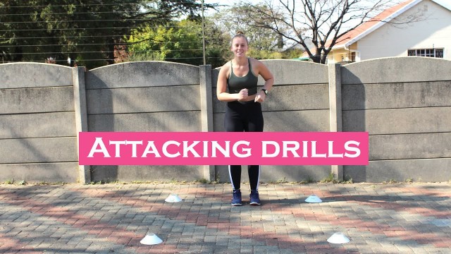 'ATTACKING NETBALL DRILLS *to do at home*'