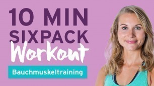 'Bauchmuskeltraining | Flacher Bauch & Sixpack Workout'