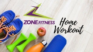 'Zone Fitness Home Workouts Push ups with Adon'