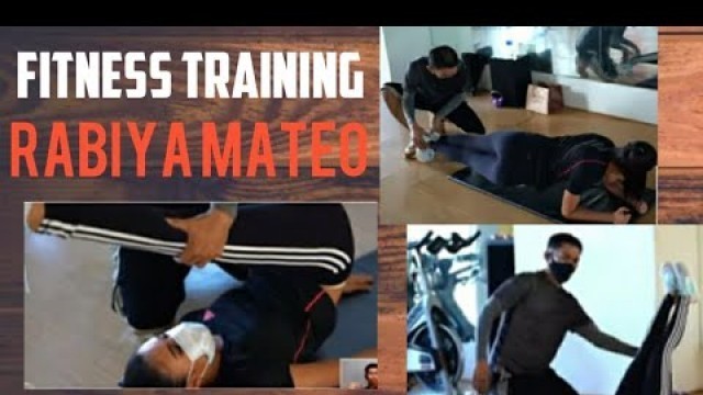 'RABIYA MATEO| ACTUAL VIDEO| FITNESS TRAINING|'