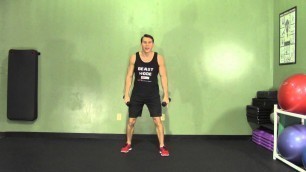 'Front Kick + Punch - HASfit Cardio Exercises - Cardiovascular Aerobic Exercise'