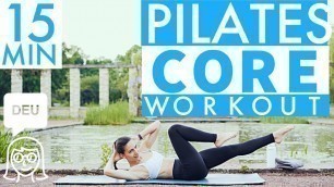 '15 MIN PILATES CORE & ABS Workout 