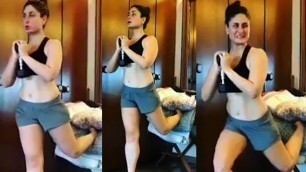 'Kareena Kapoor Khan\'s Extreme Workout  In Gym To Reduce Pregnancy Fat after her 2nd Baby'