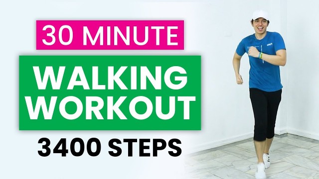 '30 Minutes Workout • At Home Workout  • STEP to the BEAT• Walking Workout 18# • Keoni Tamayo'