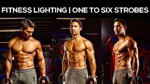 'Using Strobes in a GYM | Fitness Photoshoot | 1 to 6 Strobes'