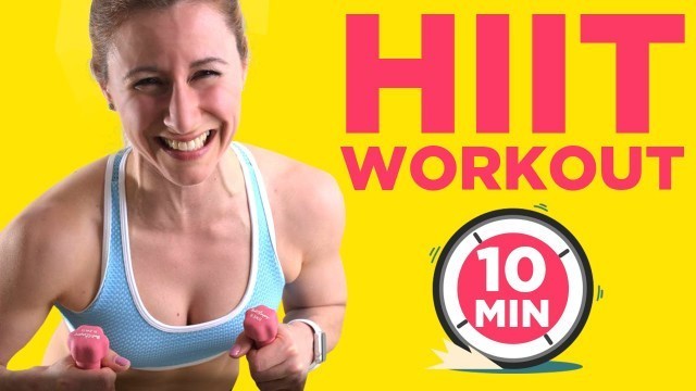 '10 Min HIIT Workout für ARME & BAUCH…für Anfänger | VERONICA GERRITZEN'