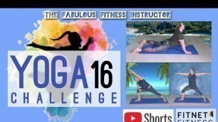 'Yoga Challenge  // Tree - Cobra  - Downward Dog  #shorts Health and Fitness'