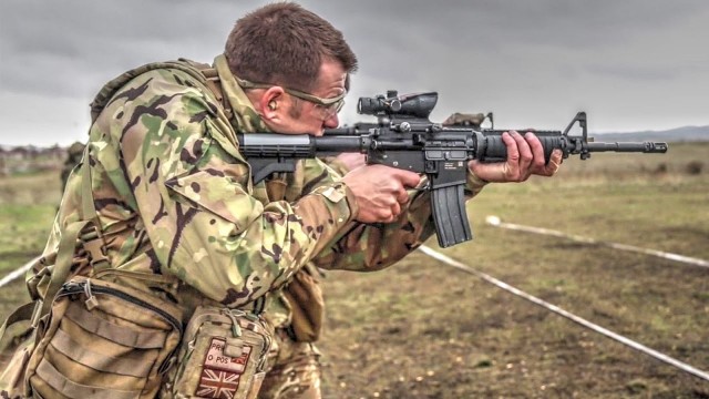 'British Royal Marines Train With U.S. Marines'