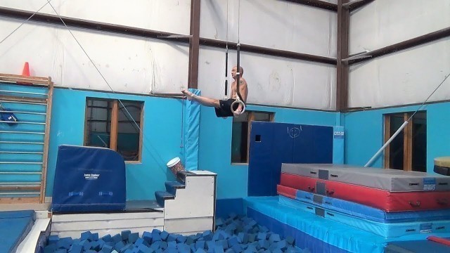 'STILL RINGS WORKOUT AT PREMIER GYMNASTICS (MORGANVILLE NJ) 4K'