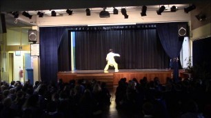 'Tai Chi fan and sword at Forest Lodge Public School'