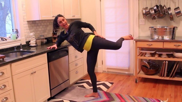 'kitchen Barre Workout'