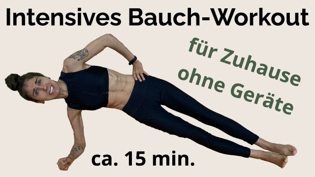 '15 min. Sixpack-Training für Zuhause: extremes Live Workout für den Bauch'