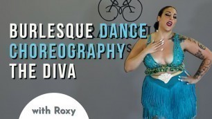 'Burlesque Dance Choreography for Beginners with Roxy Torpedo (\"Buttons\" by The Pussycat Dolls)'