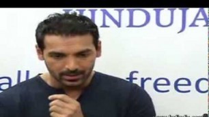 'John Abraham gives fitness tips to diabetics in Mumbai'