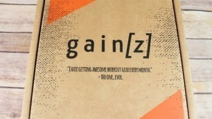 'Gainz Box April 2017 Fitness Subscription Box Unboxing + Coupon #gainz'