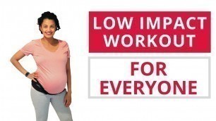 'QUICK LOW IMPACT WORKOUT | LOW INTENSITY CARDIO | PRENATAL WORKOUT | ECT FITNESS'