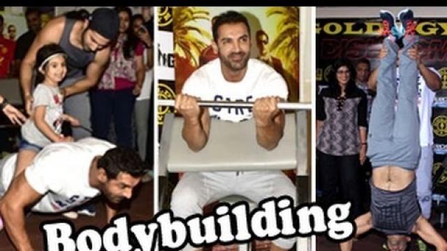 'John Abraham and Varun Dhawan GYM Bodybuilding for Female Fans'