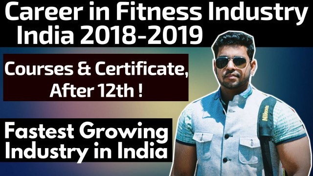 'Fitness Career in India | After 12th | Courses, Certification & Degree | Hindi'