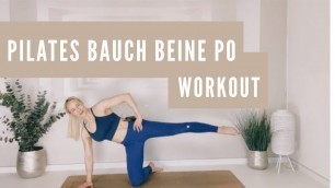 'Pilates Workout Bauch Beine Po: 45 Min., Bodyforming, Homeworkout (deutsch)'