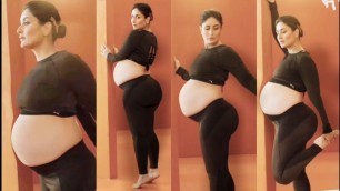 'Kareena Kapoor Incredible Yoga Asan Workout during 9 Months of Pregnancy, inspiring women'