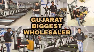 'BIGGEST AND CHEAPEST GYM EQUIPMENT WHOLESALER IN AHMEDABAD| SEZU VLOGS'