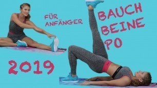 '#workout Workout für Anfänger  |  Bauch Beine Po  |  Roxi'