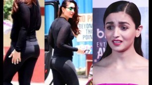 'Alia Bhatt On Kareena Kapoor Workout Photos - Gym Is New RED CARPET!'