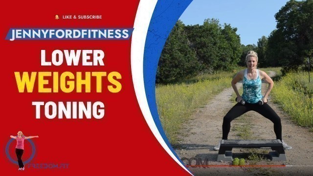 'Lower Body Weights | Aspen Trail | Quick Strength Training Workout | 16 Min | JENNY FORD'