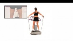 'coach video exercice fitness musculation plateforme vibrante'