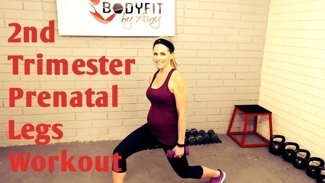 '2nd Trimester Legs and Butt Prenatal Workout---But Good For All Trimesters!'