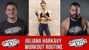 'Juliana Harkavy Workout Routine Guide'