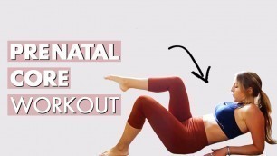 '10 Mins Prenatal Core Workout'