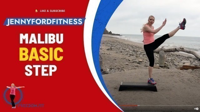 'Step Aerobics Basic | Malibu | 42 Minutes | 4 Combos | At-Home Workout | Cardio Step Across America'