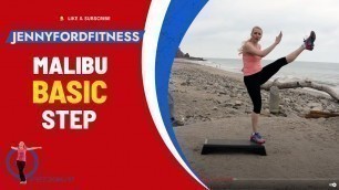 'Step Aerobics Basic | Malibu | 42 Minutes | 4 Combos | At-Home Workout | Cardio Step Across America'