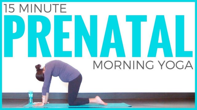 'Prenatal Morning Yoga Routine | Sarah Beth Yoga'