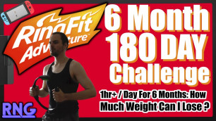'Can You Get Fit With Ring Fit Adventure For The Nintendo Switch? 180 Day Get In Shape Challenge!'