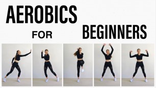'9 Min Aerobics For Beginners / Morning Energy Booster / Aerobic Exercises'