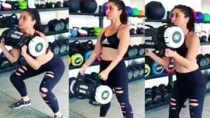 'Kareena Kapoor Workout In London Gym Will Motivate You || P24 NEWS'